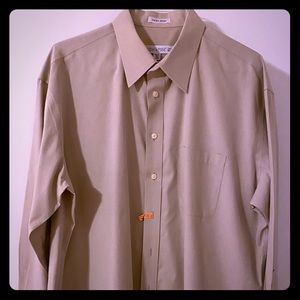Green Joseph & Feiss 17.5 neck dress shirt